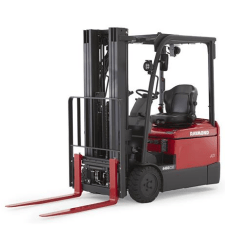 sit down counterbalance truck