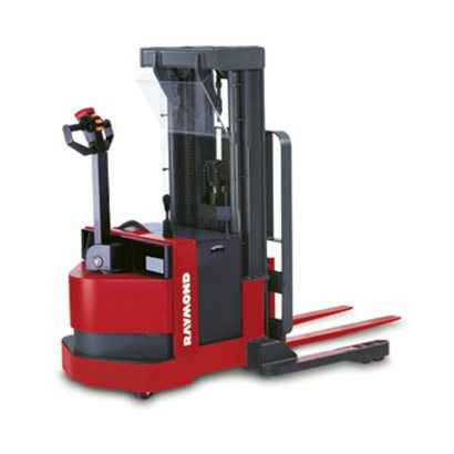 Raymond Walkie Straddle Stacker, pallet stacker truck