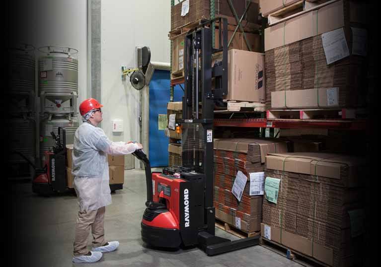 Raymond 6210 Walkie Straddle Stacker; Walkie Pallet Stacker