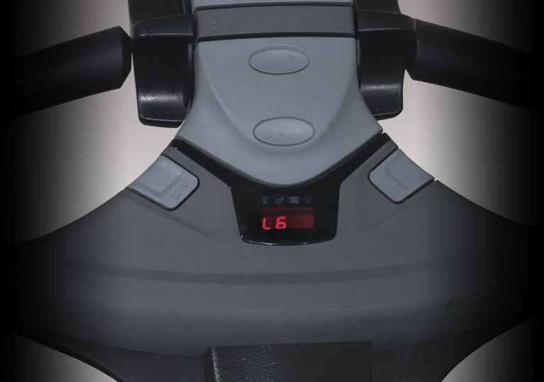 Raymond 6210 Walkie Straddle Stacker; Walkie Pallet Stacker with programmable performance and travel features