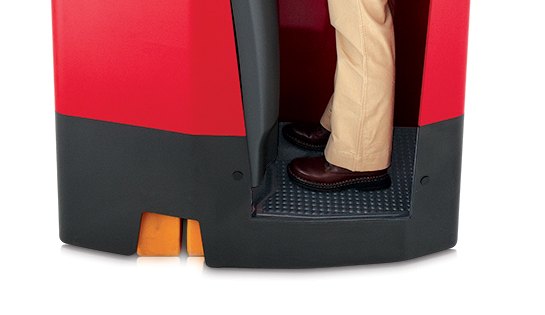 stand up forklift, Raymond forklift comfortstance suspension