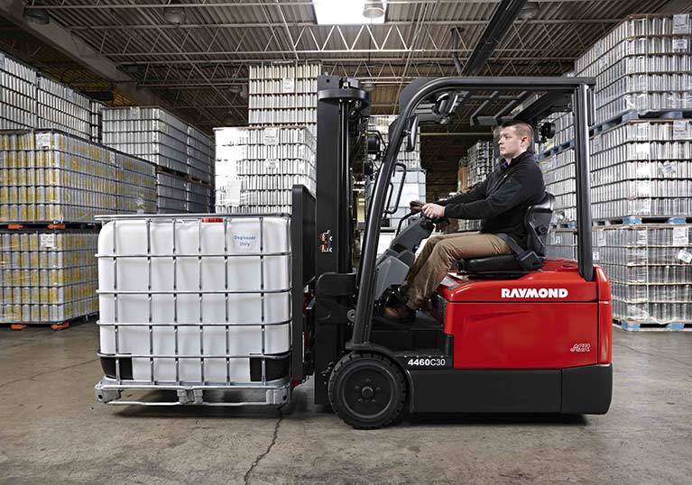 raymond forklift, fork truck