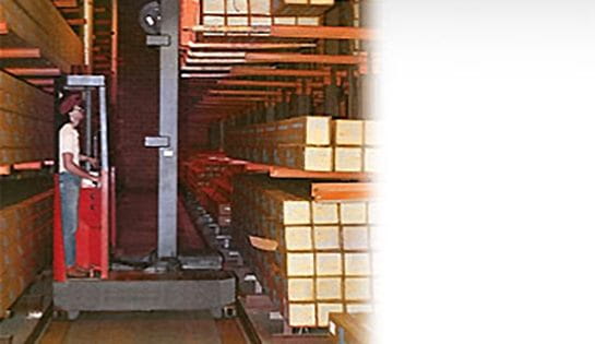 Raymond Sideloader Double Rail Guidance