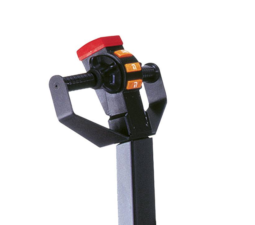 Raymond RSS walkie straddle stacker handle